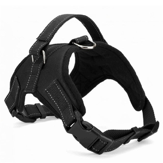 Dog Nylon Harness Padded Vest Collar