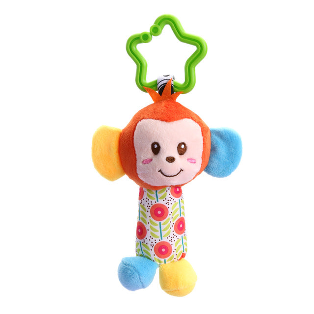 Cute Animal Doll Hand bells for New born Babies