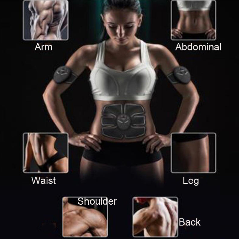 Wireless Abdominal Weight Loss Stickers Belt Unisex