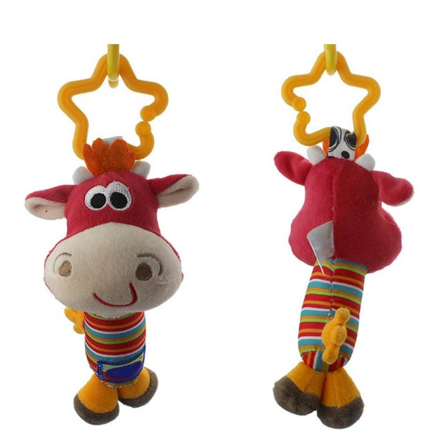 Cute Animal Doll Hand bells for New born Babies