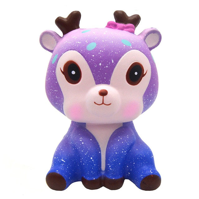 Colorful Galaxy Unicorn Squishy Doll for Baby