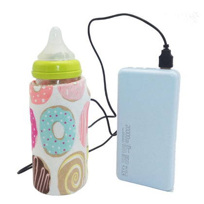 TRAVEL BABY MILK WARMER - USB MILK AND WATER WARMER FOR BABY FEEDING BOTTLE