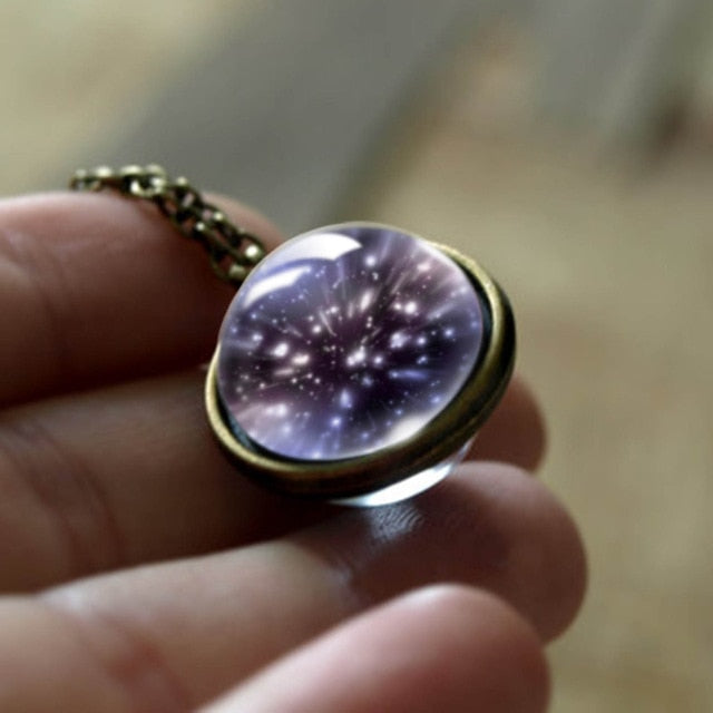 2019 Galaxy Glass Necklace