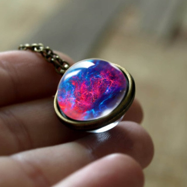 2019 Galaxy Glass Necklace