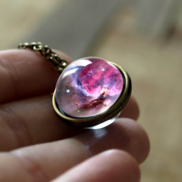 2019 Galaxy Glass Necklace