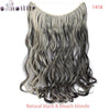 S-noilite 20 inch Invisible Wire Hair Extensions