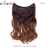 S-noilite 20 inch Invisible Wire Hair Extensions