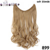 S-noilite 20 inch Invisible Wire Hair Extensions