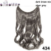 S-noilite 20 inch Invisible Wire Hair Extensions