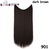 S-noilite 20 inch Invisible Wire Hair Extensions