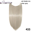 S-noilite 20 inch Invisible Wire Hair Extensions