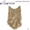 S-noilite 20 inch Invisible Wire Hair Extensions