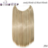 S-noilite 20 inch Invisible Wire Hair Extensions