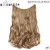 S-noilite 20 inch Invisible Wire Hair Extensions