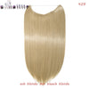 S-noilite 20 inch Invisible Wire Hair Extensions